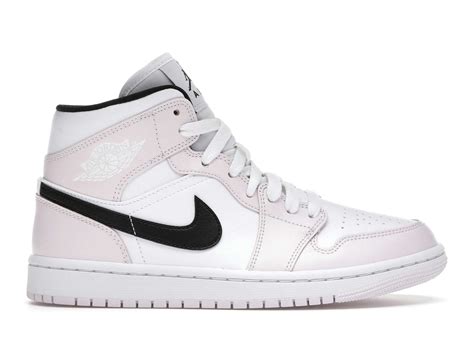 Jordan 1 Mid Barely Rose (Women's) .